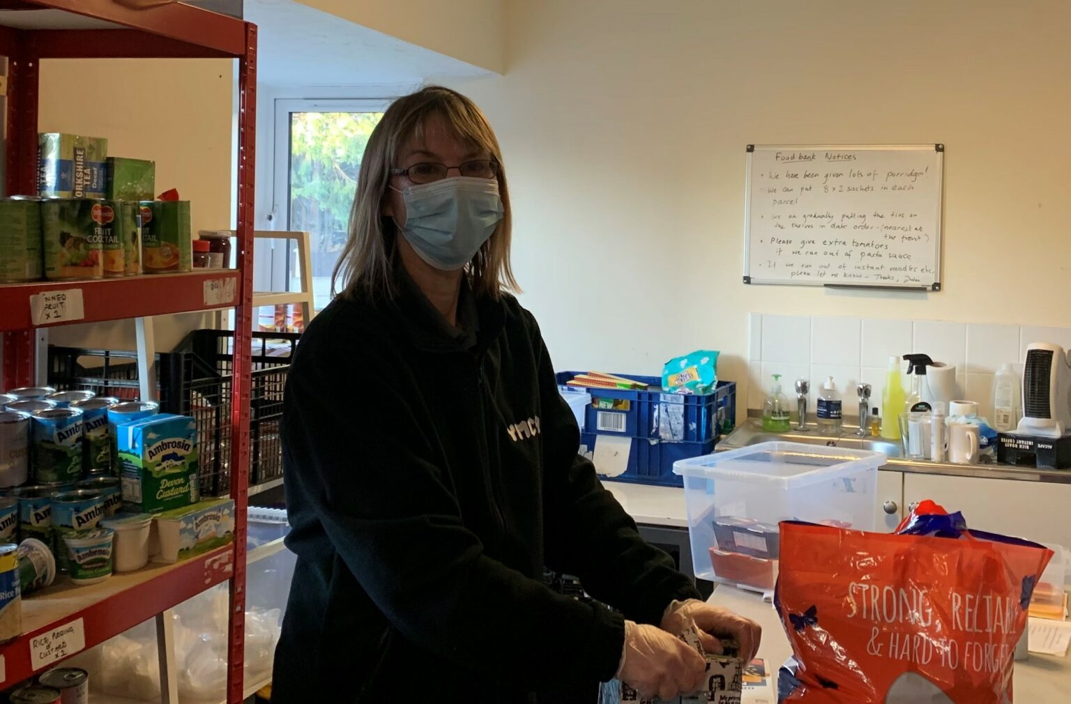 YMCA Burton issues record number of foodbank parcels Burton YMCA